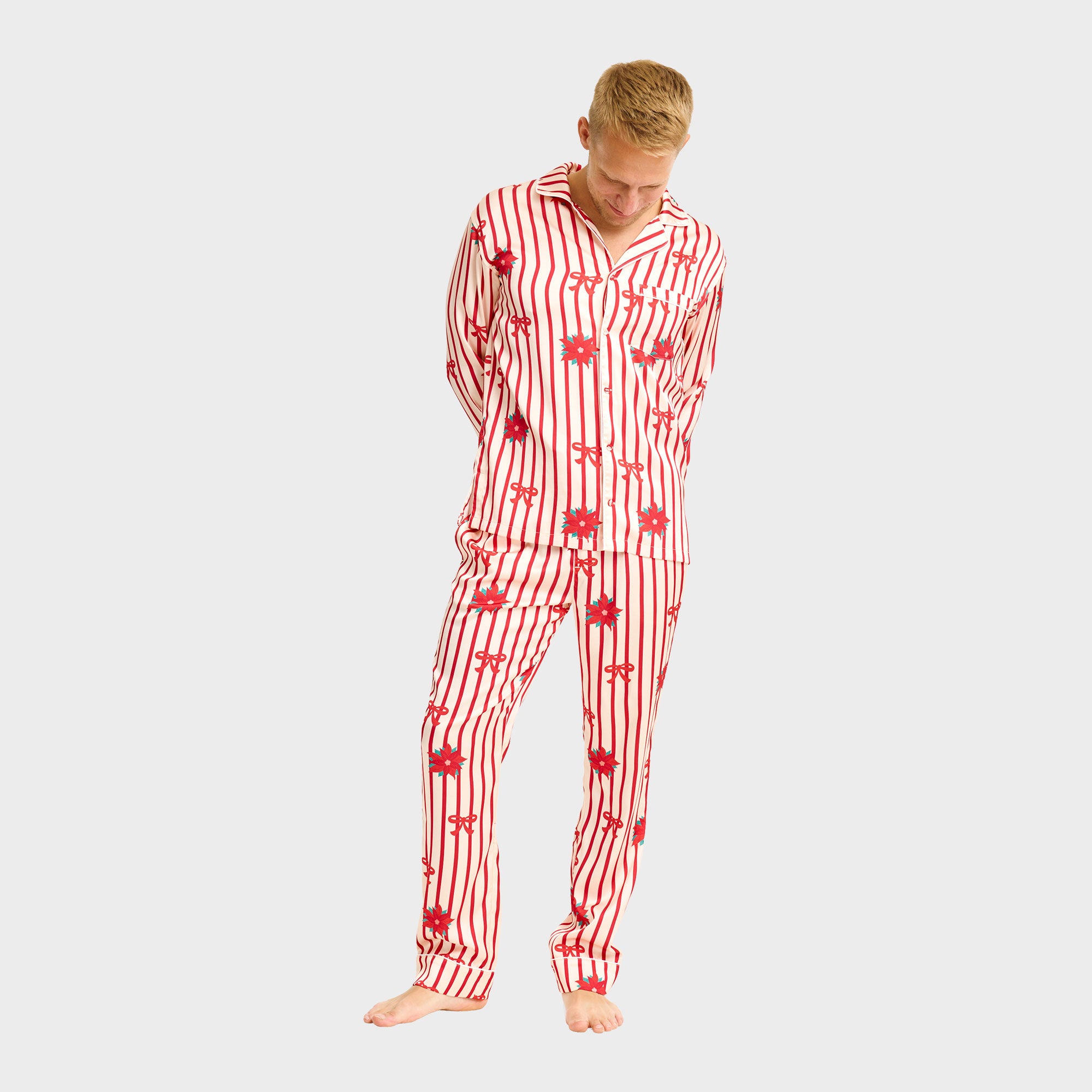 Satin pyjamas - Herre